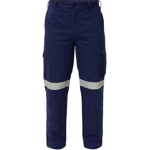 WORKWEAR, SAFETY & CORPORATE CLOTHING SPECIALISTS NEXTGEN COTTON DRILL PANT-1TAPE