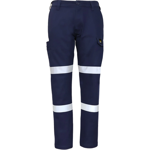 WORKWEAR, SAFETY & CORPORATE CLOTHING SPECIALISTS STRETCH DRILL CARGO PANT-TAPE