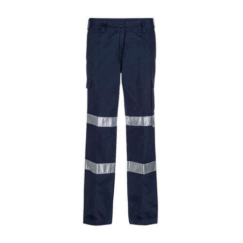 WORKWEAR, SAFETY & CORPORATE CLOTHING SPECIALISTS LADIES Mid Weight CARGO Trouser with 3M Tape (#8910)