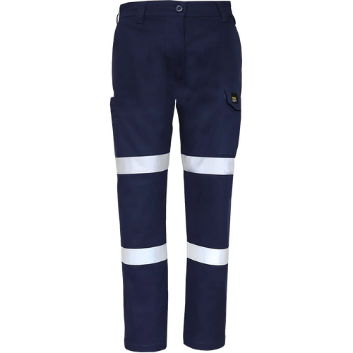 WORKWEAR, SAFETY & CORPORATE CLOTHING SPECIALISTS - WOMENS STRETCH CARGO PANT/TAPE