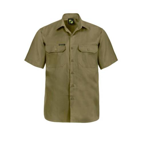 WORKWEAR, SAFETY & CORPORATE CLOTHING SPECIALISTS - Short Sleeve Cotton Drill Shirt