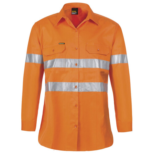 WORKWEAR, SAFETY & CORPORATE CLOTHING SPECIALISTS LADIES LT.WT HI VIS SHIRT CSR