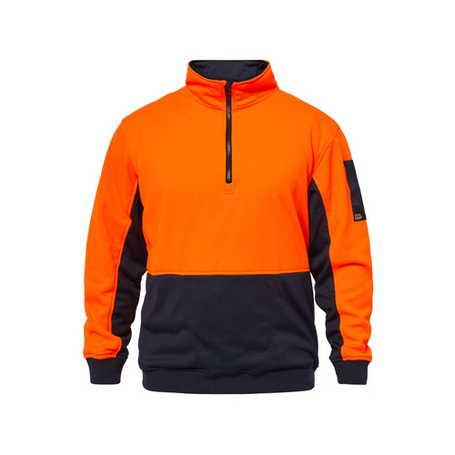 WORKWEAR, SAFETY & CORPORATE CLOTHING SPECIALISTS - CREST high-vis 1/2 zip pullover