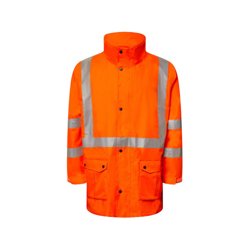 WORKWEAR, SAFETY & CORPORATE CLOTHING SPECIALISTS MIST NSW OUTER JACKET W/TAPE