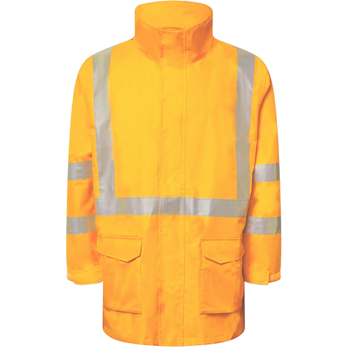 WORKWEAR, SAFETY & CORPORATE CLOTHING SPECIALISTS - NSW RAIL 6 IN 1 JKT WT X-TAPE