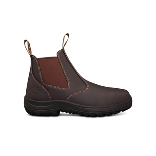 WORKWEAR, SAFETY & CORPORATE CLOTHING SPECIALISTS - WB 26 - Elastic Sided Work Boot - Claret
