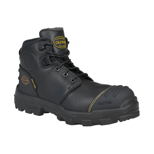 WORKWEAR, SAFETY & CORPORATE CLOTHING SPECIALISTS - AT 54 - 130mm Black Zip Sided Boot