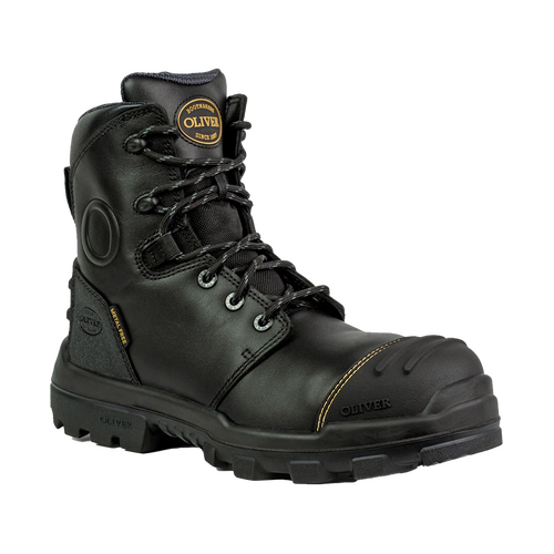 WORKWEAR, SAFETY & CORPORATE CLOTHING SPECIALISTS - AT 54 - 150mm Black Zip Sided Boot