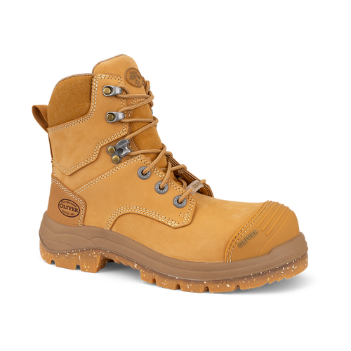 WORKWEAR, SAFETY & CORPORATE CLOTHING SPECIALISTS AT 59 - Women's 150mm Wheat Zip Sided Boot