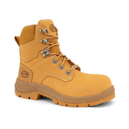 WORKWEAR, SAFETY & CORPORATE CLOTHING SPECIALISTS AT 59 - Women's 150mm Wheat Zip Sided Boot