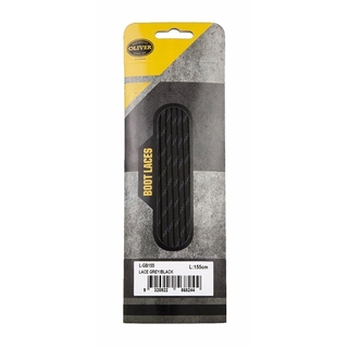 WORKWEAR, SAFETY & CORPORATE CLOTHING SPECIALISTS - Laces - Grey / Black - 155cm