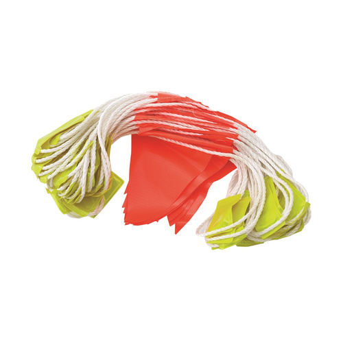 WORKWEAR, SAFETY & CORPORATE CLOTHING SPECIALISTS - 30m Day/Night Bunting Orange/Yellow