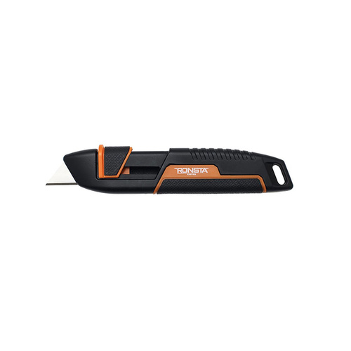 WORKWEAR, SAFETY & CORPORATE CLOTHING SPECIALISTS - RONSTA AUTO-RETRACTABLE SAFETY KNIFE HEAVY DUTY METAL BODY