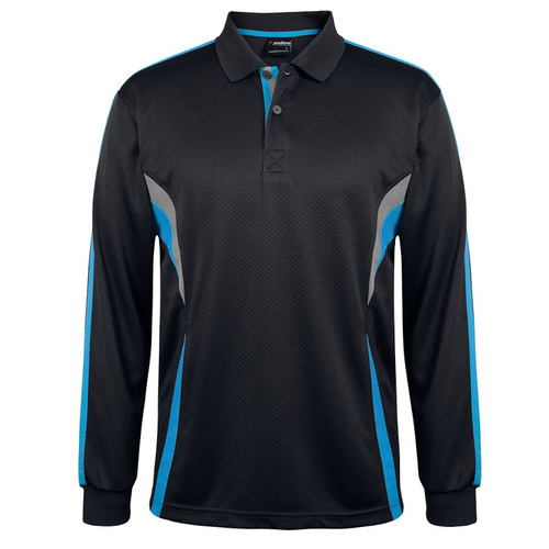 WORKWEAR, SAFETY & CORPORATE CLOTHING SPECIALISTS - PODIUM L/S COOL POLO