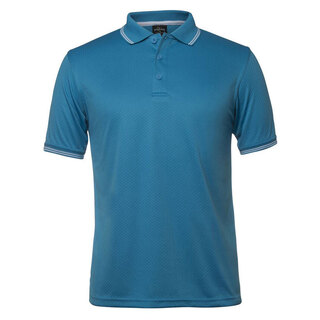 WORKWEAR, SAFETY & CORPORATE CLOTHING SPECIALISTS - Jacquard Contrast Polo