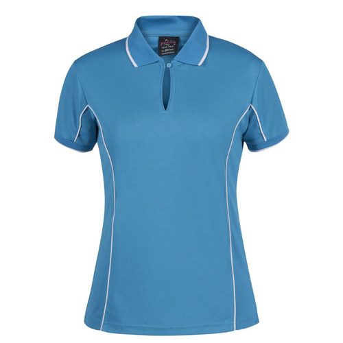 WORKWEAR, SAFETY & CORPORATE CLOTHING SPECIALISTS - PODIUM LADIES PIPING POLO