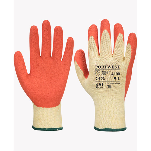 WORKWEAR, SAFETY & CORPORATE CLOTHING SPECIALISTS - Grip Glove - Latex