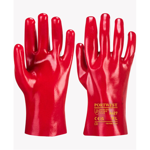 WORKWEAR, SAFETY & CORPORATE CLOTHING SPECIALISTS - PVC Gauntlet 27cm