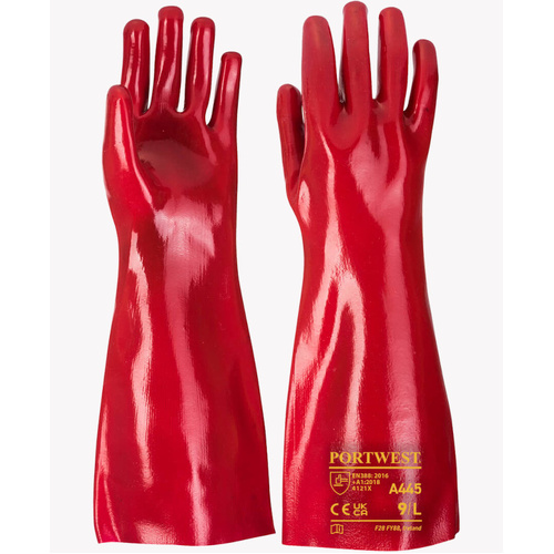 WORKWEAR, SAFETY & CORPORATE CLOTHING SPECIALISTS PVC Gauntlet 45cm