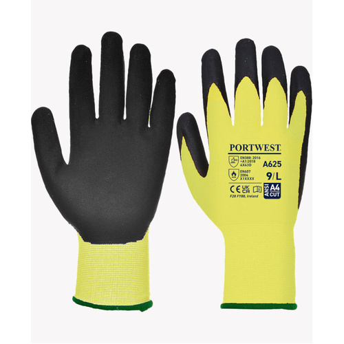 WORKWEAR, SAFETY & CORPORATE CLOTHING SPECIALISTS - Vis-Tex Cut Resistant Glove - PU