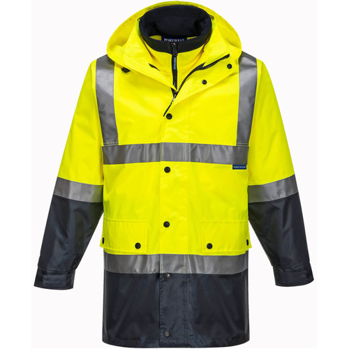 WORKWEAR, SAFETY & CORPORATE CLOTHING SPECIALISTS Eyre Day/Night 4 in 1 Jacket (Old HV888-1)
