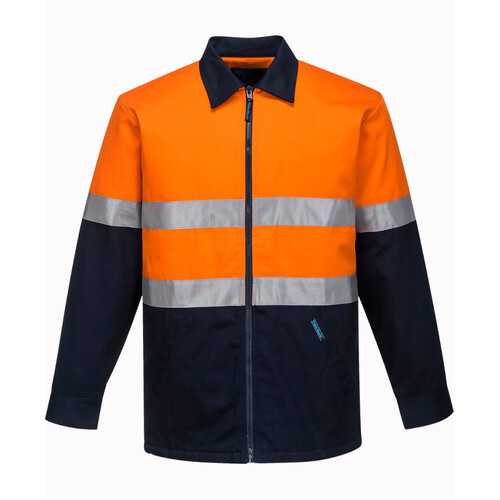 WORKWEAR, SAFETY & CORPORATE CLOTHING SPECIALISTS - Quilt Padded Cotton Drill Jacket (Old WWJ987)