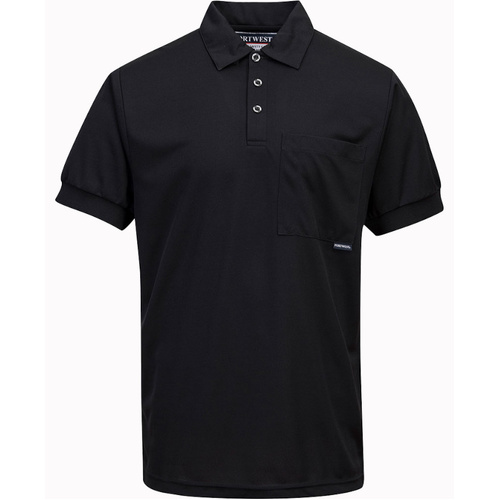 WORKWEAR, SAFETY & CORPORATE CLOTHING SPECIALISTS Short Sleeve Solid Colour Micro Mesh Polo (Old WW101)