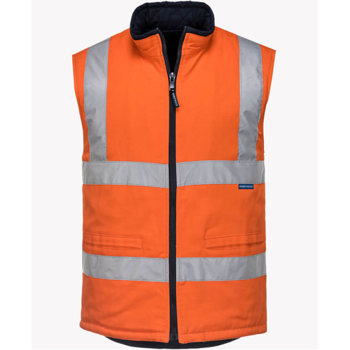 WORKWEAR, SAFETY & CORPORATE CLOTHING SPECIALISTS - Day/Night 100% Cotton Reversible Vest (Old WWV278)