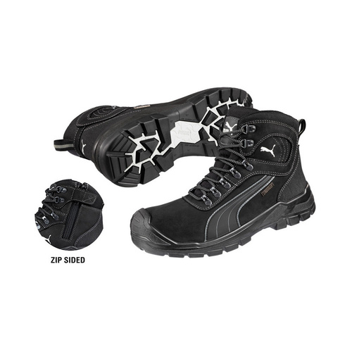 WORKWEAR, SAFETY & CORPORATE CLOTHING SPECIALISTS SIERRA NEVADA ZIP BOOT - Black - 11.5