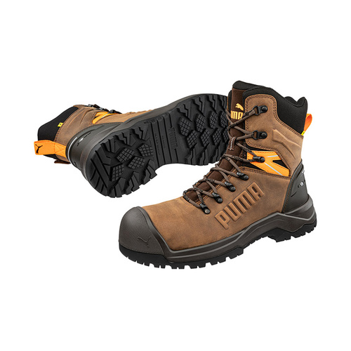 WORKWEAR, SAFETY & CORPORATE CLOTHING SPECIALISTS IRON HEAVY DUTY 8 INCH BOOT - Brown - 8.5