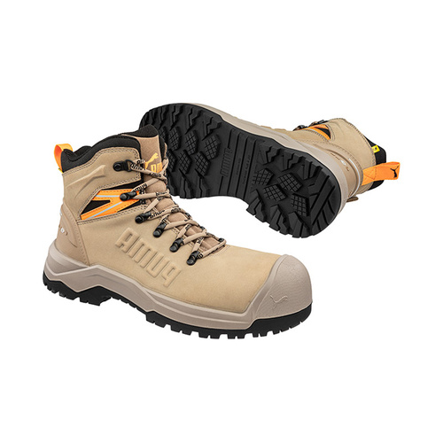 WORKWEAR, SAFETY & CORPORATE CLOTHING SPECIALISTS IRON HEAVY DUTY 6 INCH BOOT - Stone - 8.5