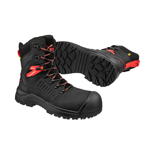 WORKWEAR, SAFETY & CORPORATE CLOTHING SPECIALISTS IRON HEAVY DUTY 8 INCH BOOT - Black - 10.5