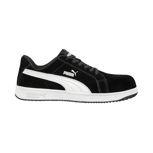 WORKWEAR, SAFETY & CORPORATE CLOTHING SPECIALISTS ICONIC SNEAKER - BLACK/WHITE