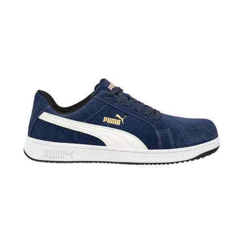 WORKWEAR, SAFETY & CORPORATE CLOTHING SPECIALISTS ICONIC SNEAKER - BLUE/WHITE