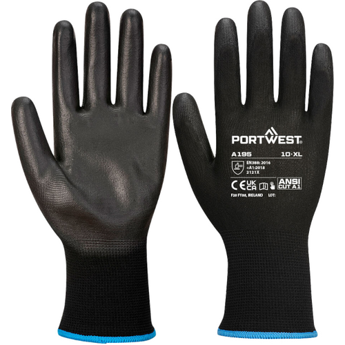 WORKWEAR, SAFETY & CORPORATE CLOTHING SPECIALISTS Grip 13 PU Touchscreen Glove