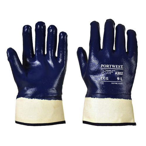 WORKWEAR, SAFETY & CORPORATE CLOTHING SPECIALISTS - Grip Nitrile Fully Dipped Safety Cuff