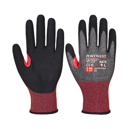 WORKWEAR, SAFETY & CORPORATE CLOTHING SPECIALISTS - A673 - CS Cut F18 Nitrile Glove