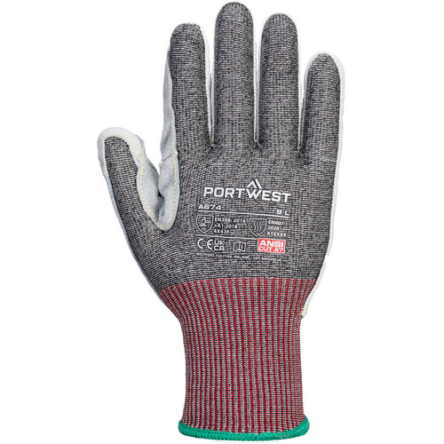 WORKWEAR, SAFETY & CORPORATE CLOTHING SPECIALISTS - A674 - CS Cut F13 Leather Glove