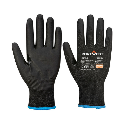 WORKWEAR, SAFETY & CORPORATE CLOTHING SPECIALISTS DISCONTINUED - LR15 Nitrile Foam Touchscreen Glove