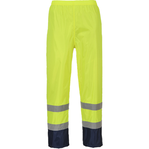WORKWEAR, SAFETY & CORPORATE CLOTHING SPECIALISTS Hi-Vis Classic Two Tone Rain Pants