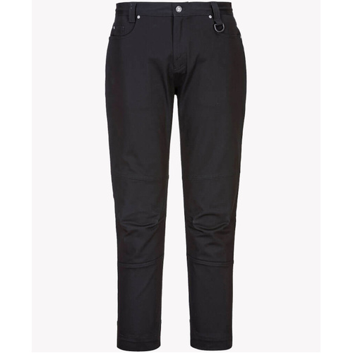 WORKWEAR, SAFETY & CORPORATE CLOTHING SPECIALISTS - Ladies Stretch Slim Fit Work Pants