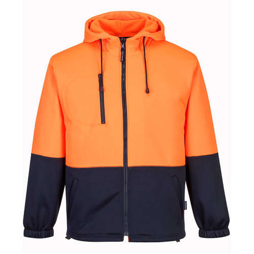 WORKWEAR, SAFETY & CORPORATE CLOTHING SPECIALISTS Water Repellent Brush Fleece Hoodie (Old HV317)