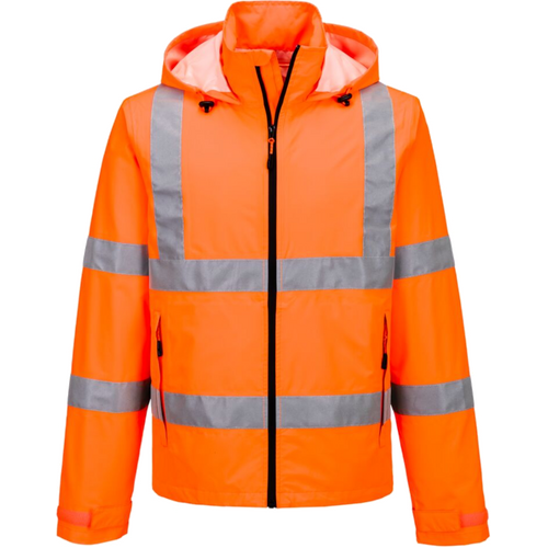 WORKWEAR, SAFETY & CORPORATE CLOTHING SPECIALISTS - Hi-Vis Lightweight Packable Jacket