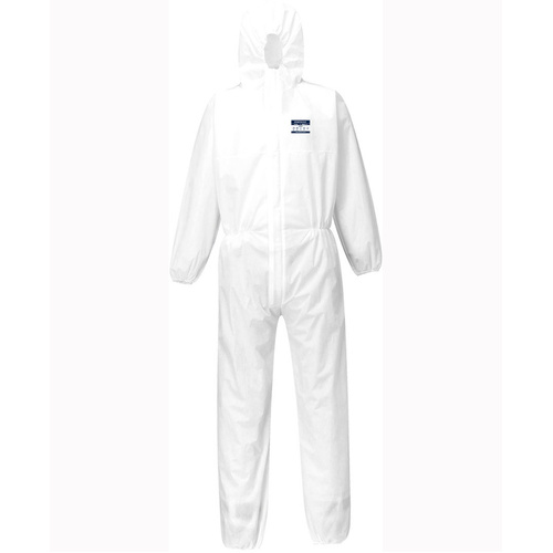 WORKWEAR, SAFETY & CORPORATE CLOTHING SPECIALISTS - BIZTEX SMS COVERALL TYPE 5/6 - 50 Pack