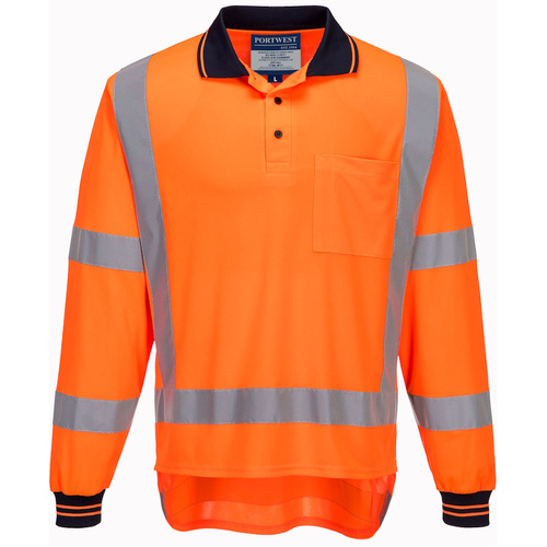 WORKWEAR, SAFETY & CORPORATE CLOTHING SPECIALISTS TTMC Long Sleeve Polo