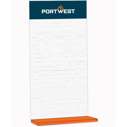 WORKWEAR, SAFETY & CORPORATE CLOTHING SPECIALISTS Starter Wall Bay W1.2m x H2.4m