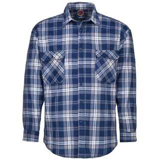 WORKWEAR, SAFETY & CORPORATE CLOTHING SPECIALISTS - Flannelette Shirt Men's Open Front