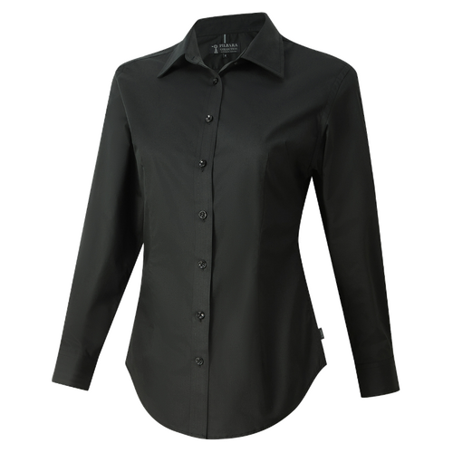 WORKWEAR, SAFETY & CORPORATE CLOTHING SPECIALISTS Pilbara Women's Premium Twill L/S Shirt