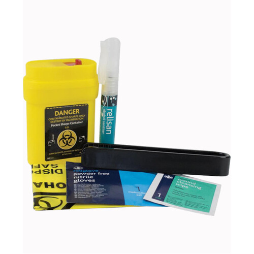 WORKWEAR, SAFETY & CORPORATE CLOTHING SPECIALISTS Sharps Single Use Pack, Cardboard Case