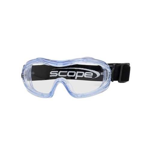 WORKWEAR, SAFETY & CORPORATE CLOTHING SPECIALISTS Fusion Ice Blue Frame AF/AS Clear Lens